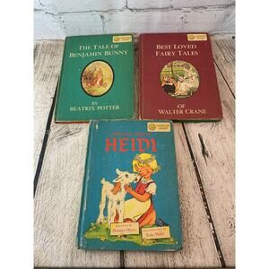 DANDELION LIBRARY Set of Three Vintage Flip Books